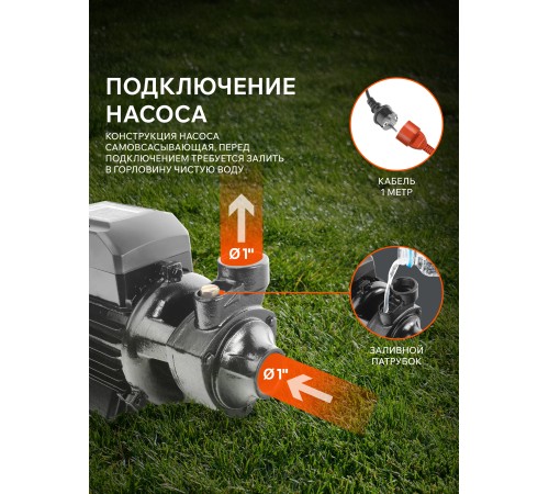 Поверхностный насос Patriot QB-80