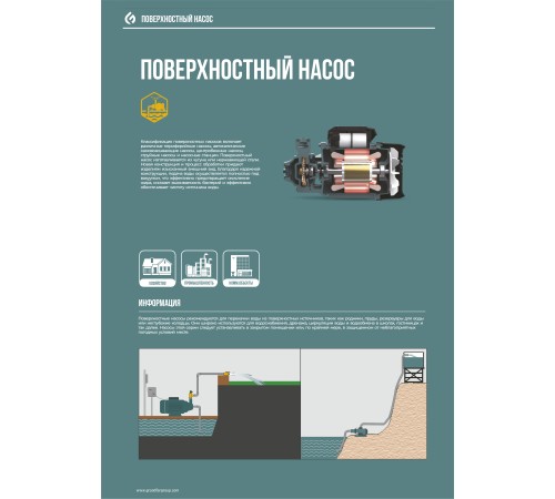 Насосная (мини) станция  GRANDFAR PW550