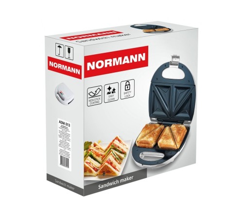 Сэндвичница электрическая Normann ASM-313