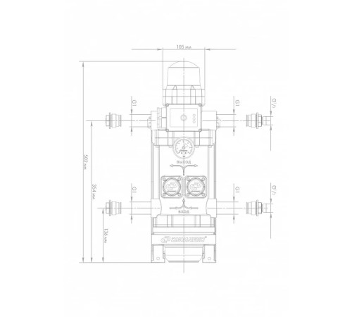 Поверхностный насос ДЖИЛЕКС КОМФОРТ ПРО 60/30