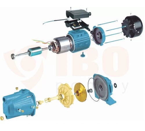 Поверхностный насос IBO JET 100A LONG