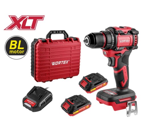 Дрель-шуруповерт аккумуляторная Wortex BD 2025 DLi в чем. ALL1 XLT (2хАКБ и ЗУ)