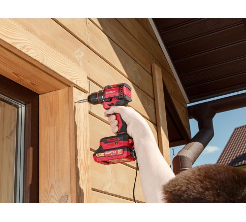 Дрель-шуруповерт аккумуляторная Wortex BD 2025 DLi в чем. ALL1 XLT (2хАКБ и ЗУ)