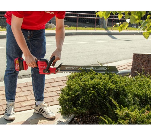 Кусторез аккумуляторный  Wortex DB 5018 ALL1 XLT SET (АКБ и ЗУ)