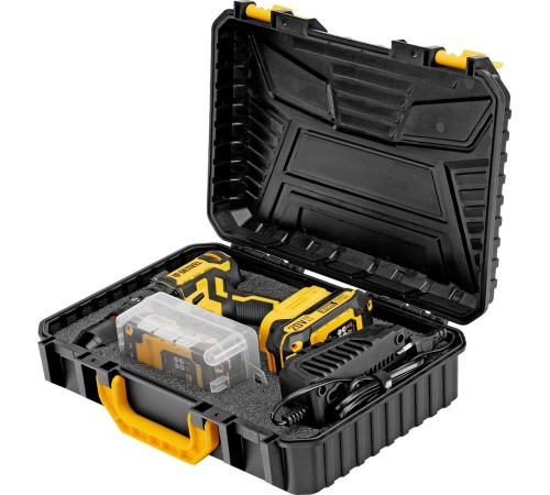 Дрель-шуруповерт аккумуляторная Denzel CIDH-BL-20 (2хАКБ и ЗУ)