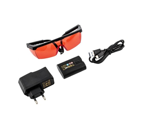 Мультипризменный лазерный уровень Denzel LX 360-2 Red