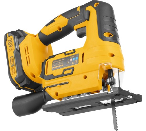 Электролобзик аккумуляторный Denzel CJH-20-80 (АКБ и ЗУ)