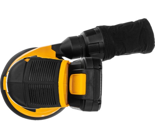 Эксцентриковая шлифмашина аккумуляторная Denzel COS-125 (АКБ и ЗУ)