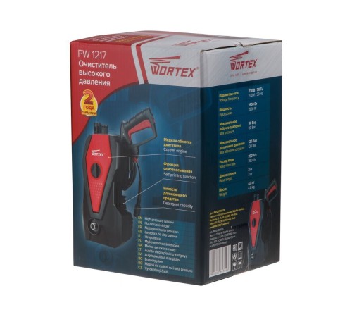 Мойка высокого давления Wortex PW 1217