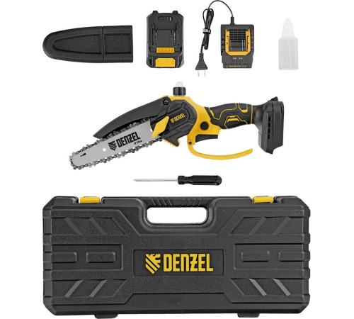 Мини-пила аккумуляторная Denzel CCS-150 (АКБ и ЗУ)