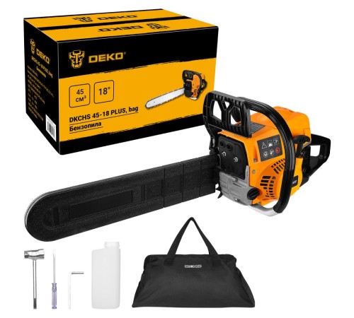 Бензопила Deko DKCHS 45-18 PLUS