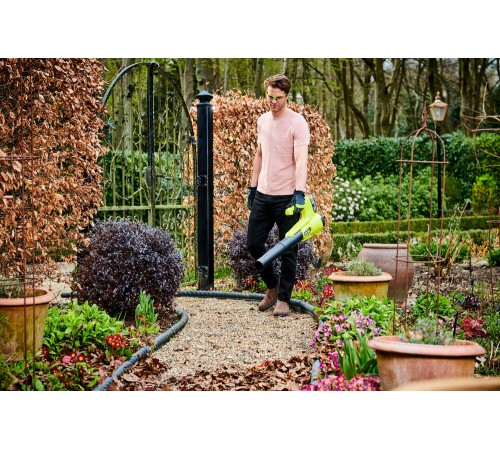 Воздуходувка аккумуляторная Ryobi RY18BLA-140 система ONE + (АКБ и ЗУ)