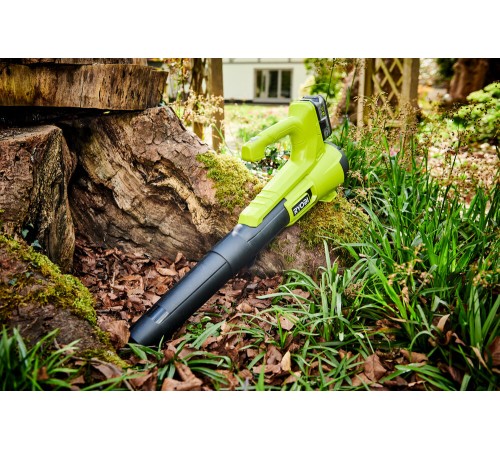 Воздуходувка аккумуляторная Ryobi RY18BLA-140 система ONE + (АКБ и ЗУ)