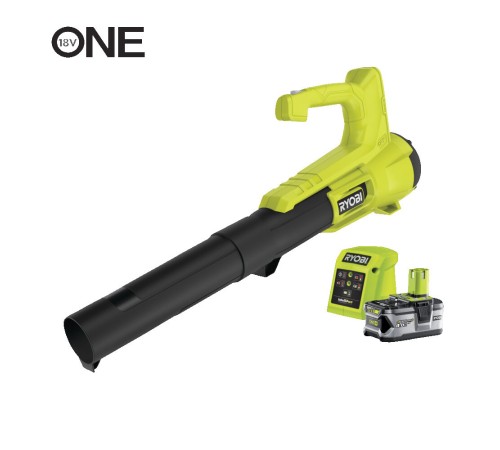 Воздуходувка аккумуляторная Ryobi RY18BLA-140 система ONE + (АКБ и ЗУ)