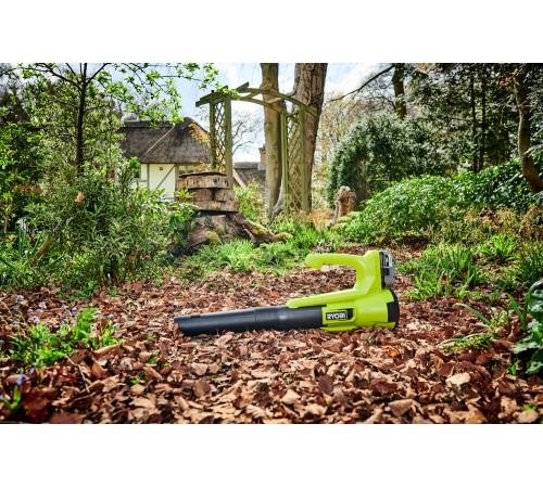 Воздуходувка аккумуляторная Ryobi RY18BLA-140 система ONE + (АКБ и ЗУ)