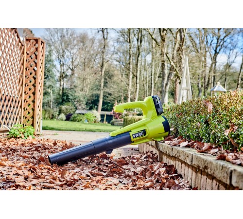 Воздуходувка аккумуляторная Ryobi RY18BLA-140 система ONE + (АКБ и ЗУ)