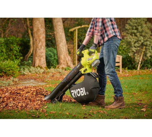 Воздуходувка-пылесос аккумуляторная Ryobi RY18BVXA-0 (без батареи) система ONE +