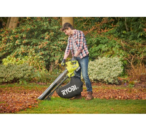 Воздуходувка-пылесос аккумуляторная Ryobi RY18BVXA-0 (без батареи) система ONE +