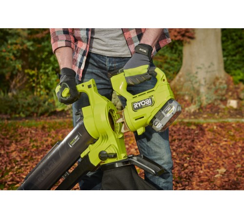 Воздуходувка-пылесос аккумуляторная Ryobi RY18BVXA-0 (без батареи) система ONE +