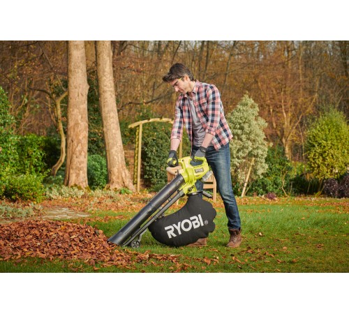 Воздуходувка-пылесос аккумуляторная Ryobi RY18BVXA-0 (без батареи) система ONE +