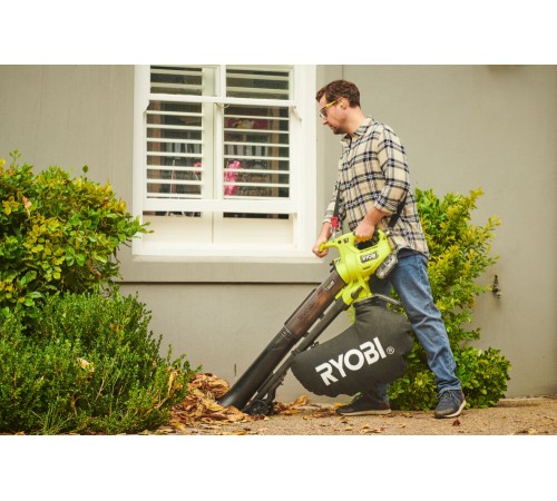 Воздуходувка-пылесос аккумуляторная Ryobi RY18BVXA-0 (без батареи) система ONE +