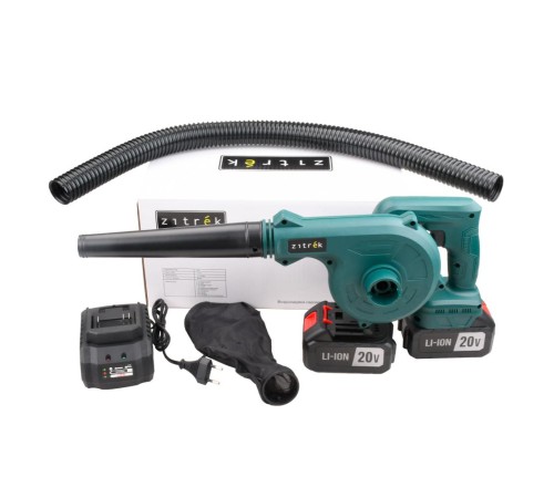 Воздуходувка-пылесос аккумуляторная  Zitrek ZKBL21 (2хАКБ и ЗУ)