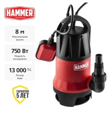Дренажный насос Hammer NAP750D