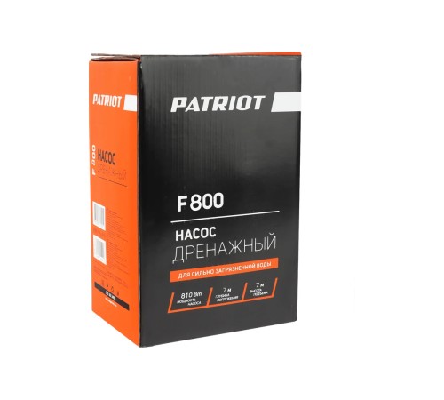Дренажный насос Patriot F 800