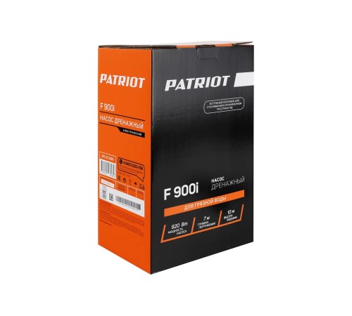 Дренажный насос Patriot F 900i