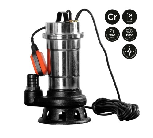 Дренажно-фекальный насос Skiper WQ8-1.5C