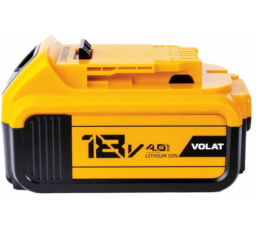 Аккумуляторная батарея для DeWalt VOLAT 18.0V 4.0AH (Li-ion) DEW-DCB184