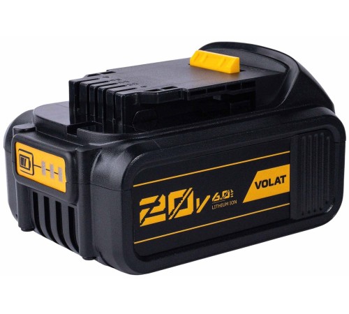 Аккумуляторная батарея для DeWalt VOLAT 20.0V 6.0Ah (Li-ion) DEW-DCB200