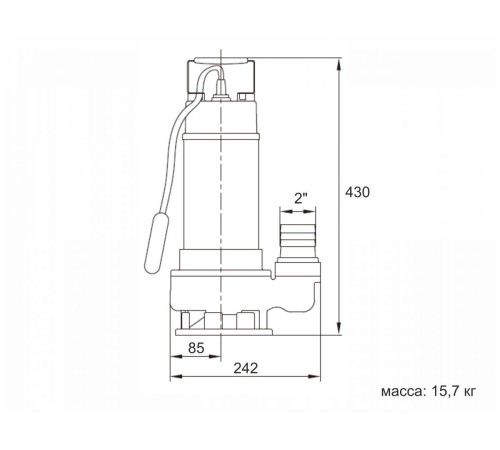 Фекальный насос Marvel  7000 A&P