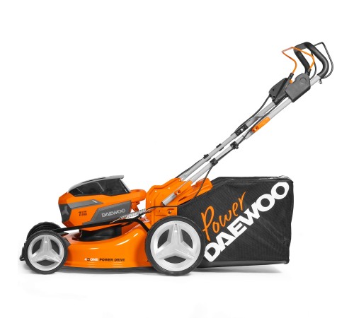 Газонокосилка аккумуляторная  Daewoo Power DLM 5042Li-S SET (2хАКБ и ЗУ)