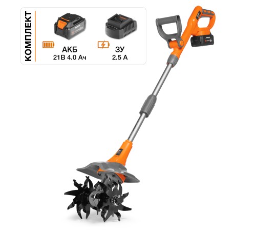 Культиватор аккумуляторный  Daewoo Power DAT 2521Li Set (АКБ и ЗУ)