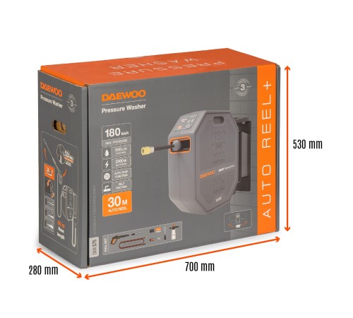 Мойка высокого давления Daewoo Power DAW 575