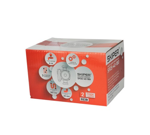 Циркуляционный насос Skiper SP25-40-180