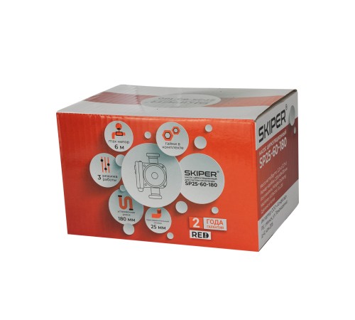 Циркуляционный насос Skiper SP25-60-180
