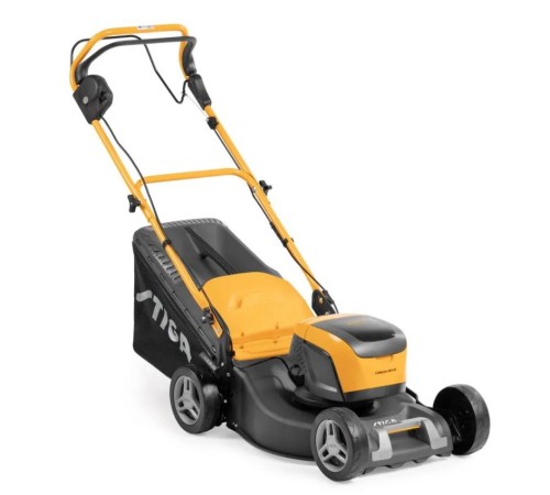 Газонокосилка аккумуляторная Stiga Collector 48 S AE Kit (АКБ и ЗУ)