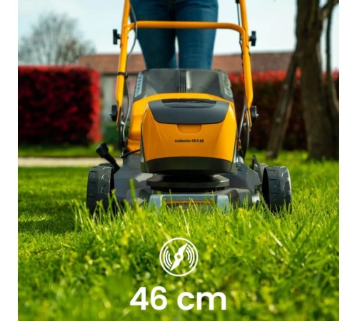 Газонокосилка аккумуляторная Stiga Collector 48 S AE Kit (АКБ и ЗУ)