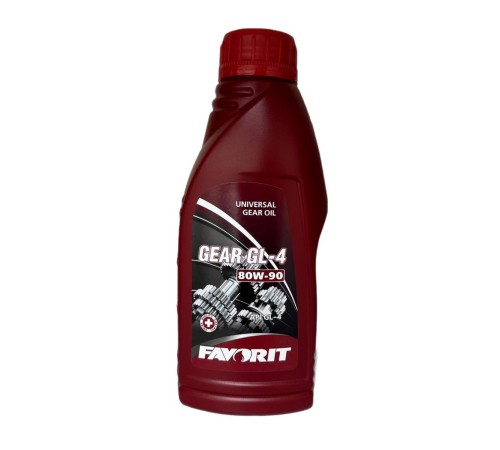 Масло минеральное трансмисионное FAVORIT Gear SAE 80W-90 API GL-4 0,5л