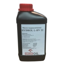 Масло гидравлическое для дровоколов Orlen Oil HYDROL L-HV 22 1л