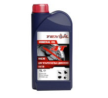 Масло моторное минеральное Texoil SAE30 1л
