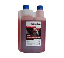 Масло моторное полусинтетическое Texoil 2T с дозатором 1л