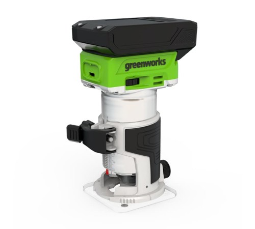 Фрезер аккумуляторный  Greenworks 24V G24RO (1хАКБ 2Ач и ЗУ)