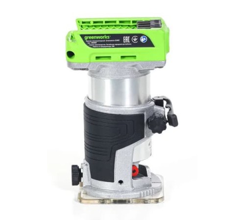 Фрезер аккумуляторный  Greenworks 24V G24RO (1хАКБ 2Ач и ЗУ)