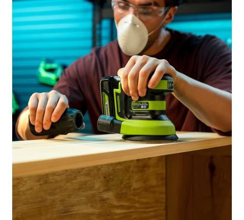 Эксцентриковая шлифовальная машина аккумуляторная Greenworks 24V OS325 (Без АКБ и ЗУ)