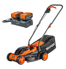 Газонокосилка аккумуляторная Skiper KW320 (2хАКБ и ЗУ)