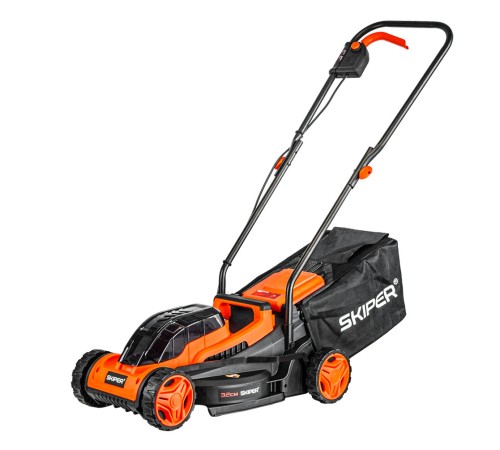 Газонокосилка аккумуляторная Skiper KW320 (2хАКБ и ЗУ)