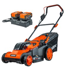 Газонокосилка аккумуляторная Skiper KW380 (2хАКБ и ЗУ)